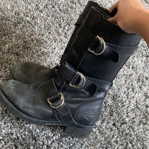 Harley Davidson classic leather boots